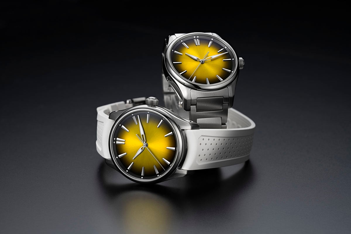 H. Moser & Cie.: Pioneer Centre Seconds Sunny-Side Up Duo