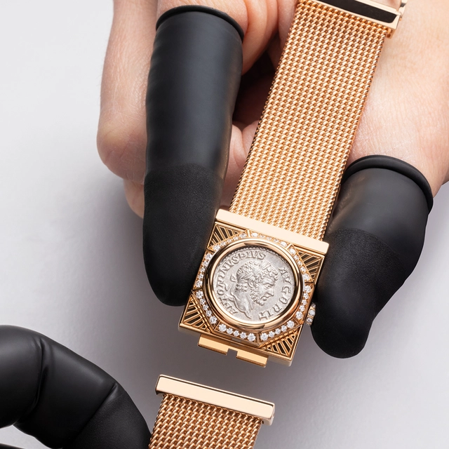 Bulgari Maglia Milanese Monete 104328 / 104385