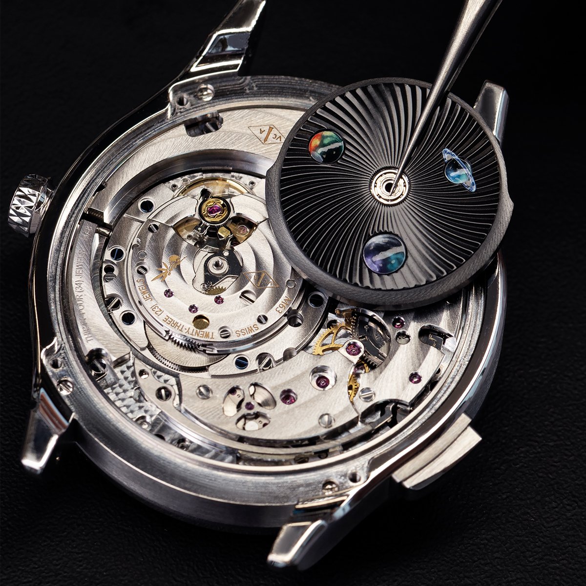 Van Cleef & Arpels Midnight Jour Nuit Phase de Lune Kaliber