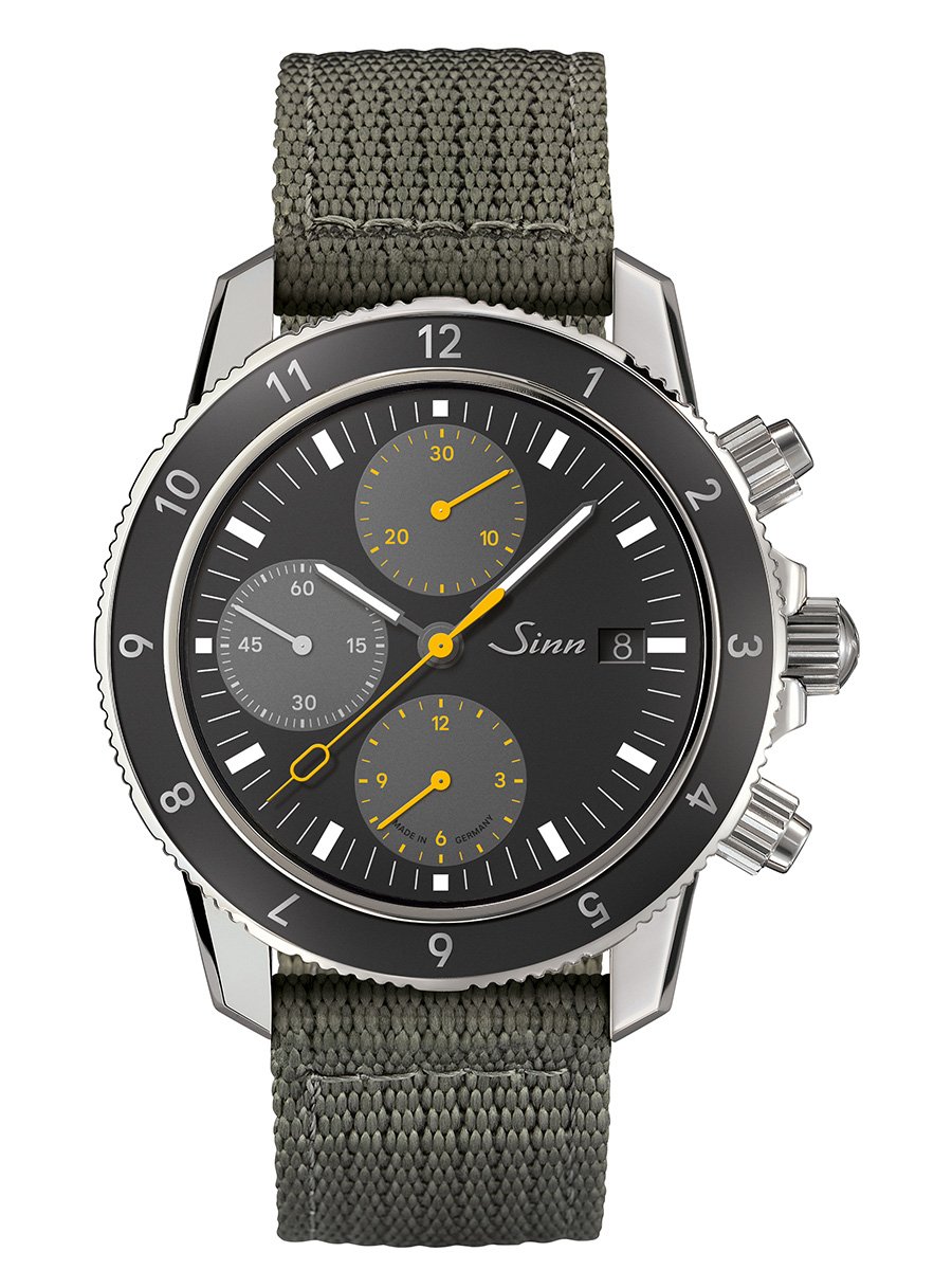 Sinn x Lufthansa: 103 St Sa Lufthansa: Frontansicht Uhr