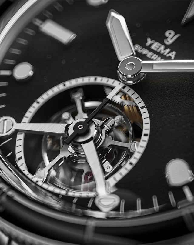 Yema – Superman Tourbillon CMM.31, Taucheruhr mit Manufakturkaliber