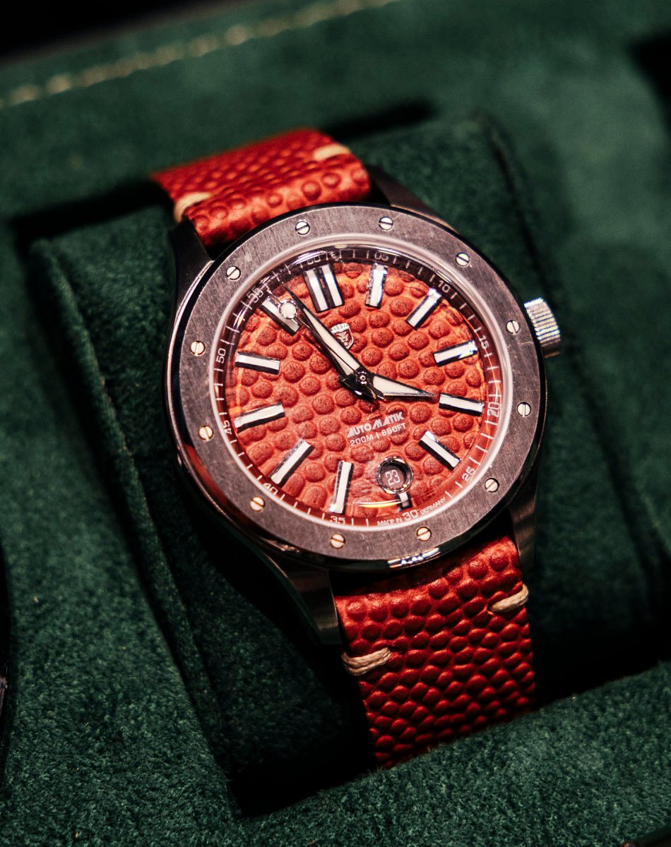 Heinrich auf der Watchtime Düsseldorf 2026 
