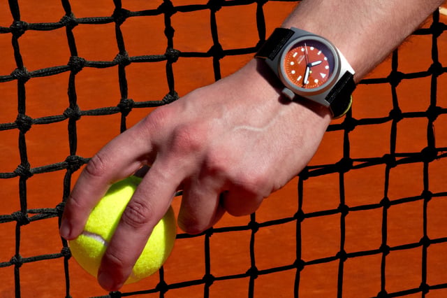 Unimatic: U2 TSP Wristshot mit Tennisball