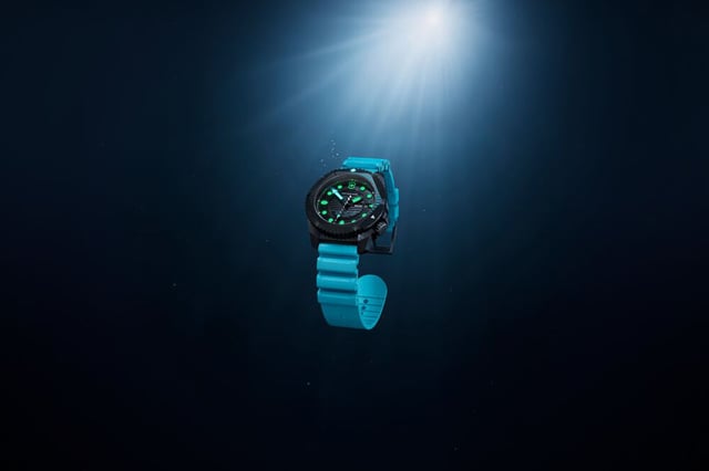 Victorinox Dive Pro Automatik, Ref. 242071, Uhr im Wasser