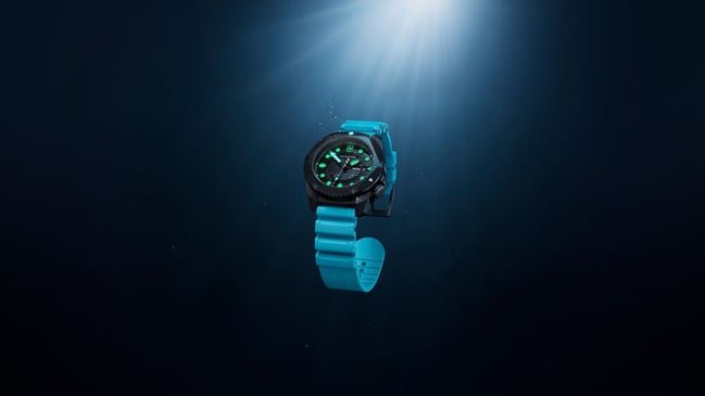 Victorinox Dive Pro Automatik, Ref. 242071, Uhr im Wasser