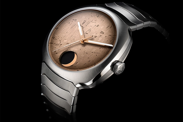 H. Moser & Cie. – Streamliner Perpetual Moon Concept Meteorite, Automatikuhr mit Mondpase und Meteoritenzifferblatt
