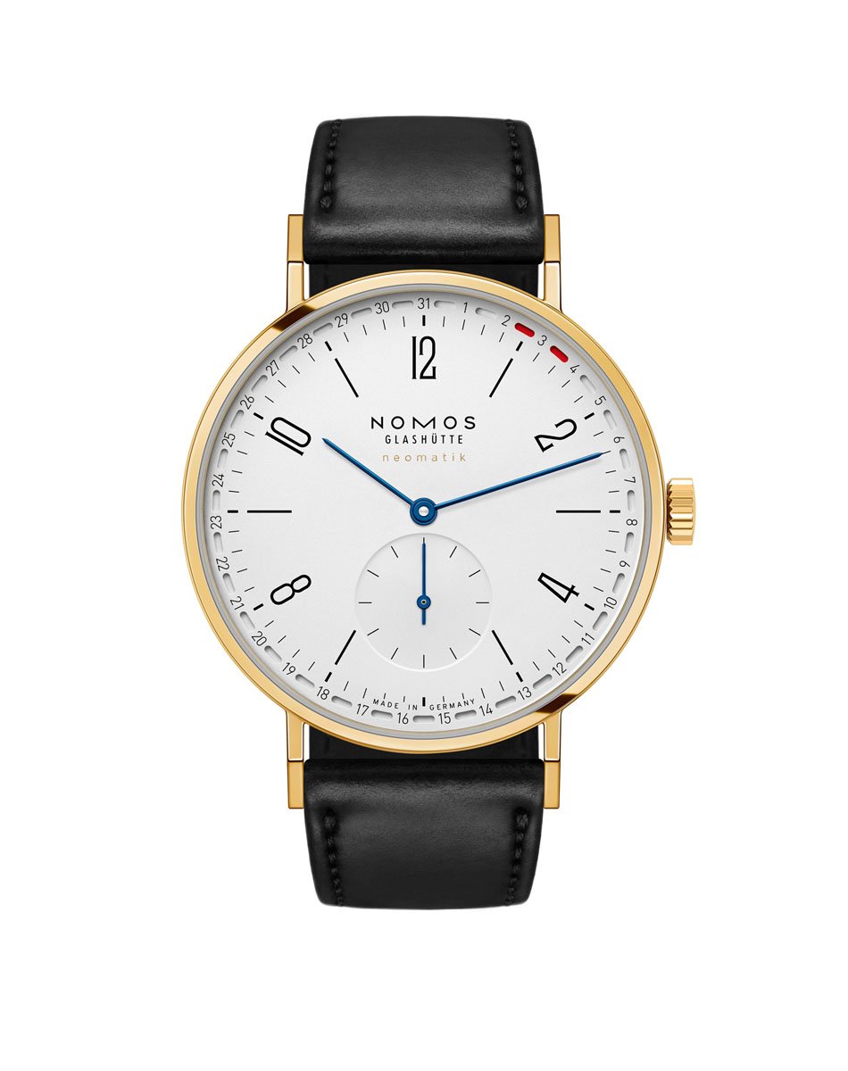 Nomos Glashütte: Tangente Gold Neomatik 38 Update