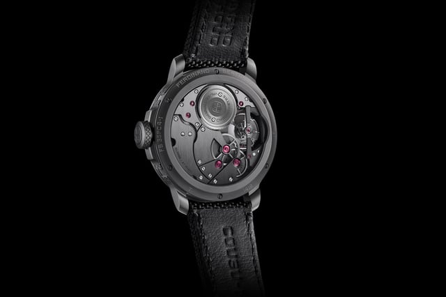 Rückseite der Ferdinand Berthoud Chronomètre FB 3SPC.4-1, Gehäuseboden