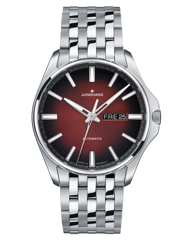 Junghans: Meister S Automatic in Rot