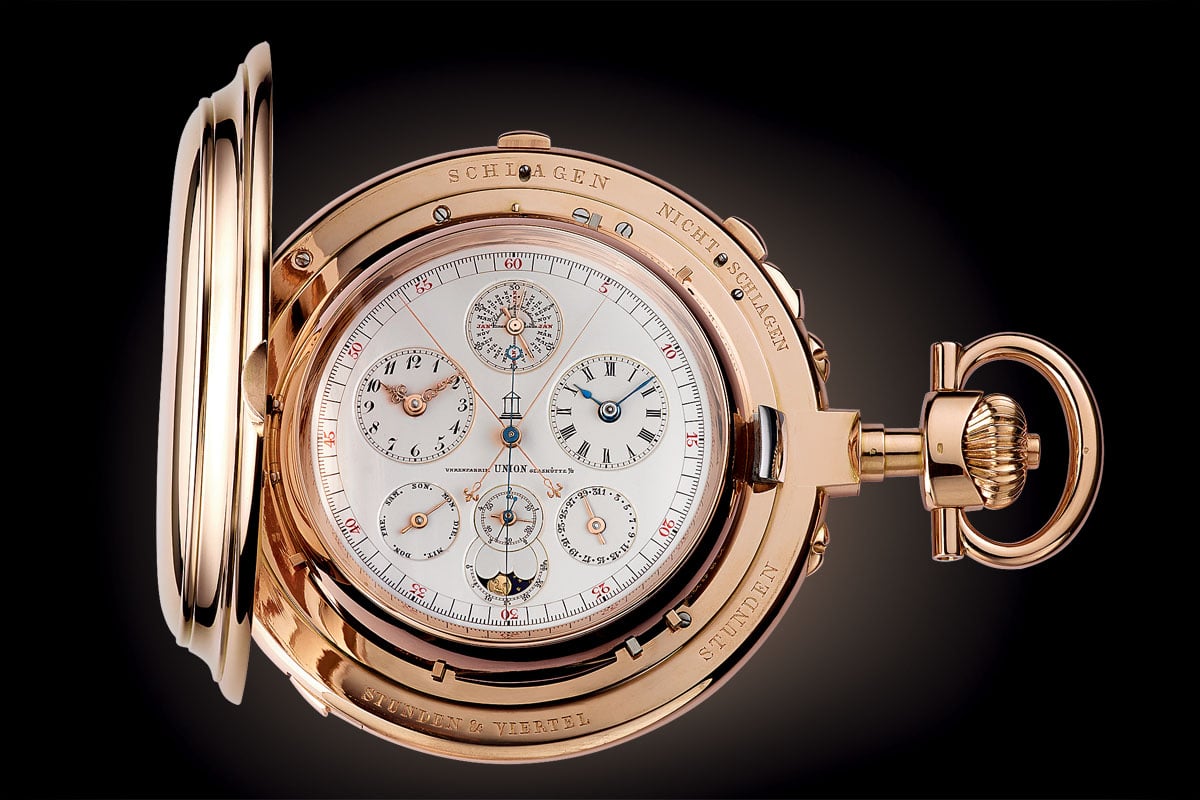 Union Glashütte: Universaluhr aus dem Jahr 1900