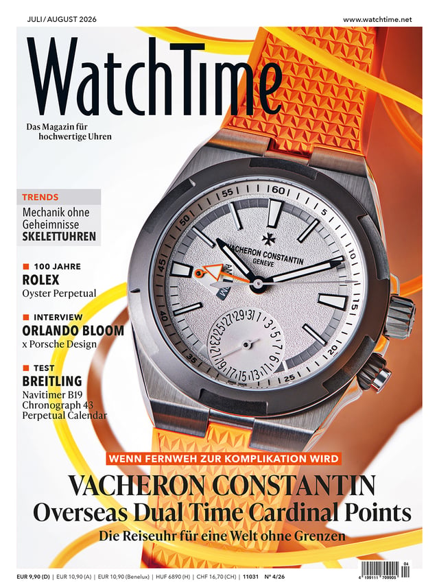 WatchTime Magazin: Juli/ August 2026 mit Vacheron Constantin-Cover