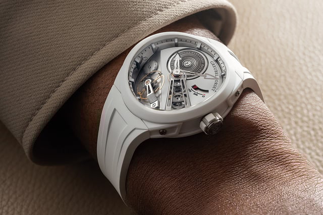 Greubel Forsey Balancier Convexe S, Uhr am Handgelenk