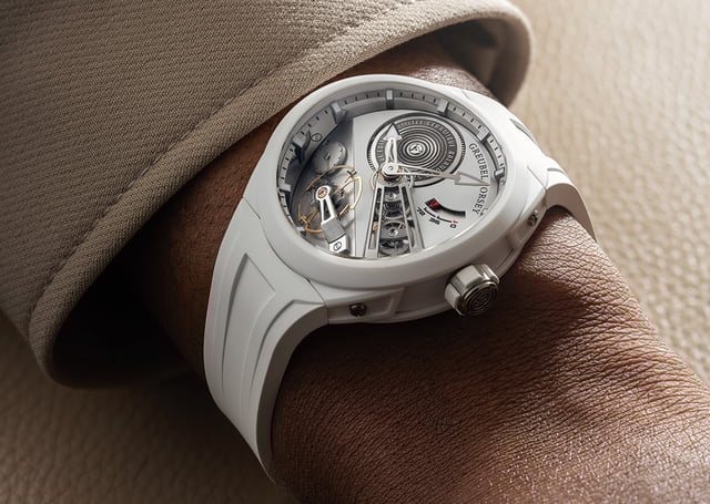 Greubel Forsey Balancier Convexe S, Uhr am Handgelenk