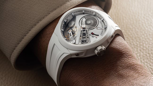 Greubel Forsey Balancier Convexe S, Uhr am Handgelenk