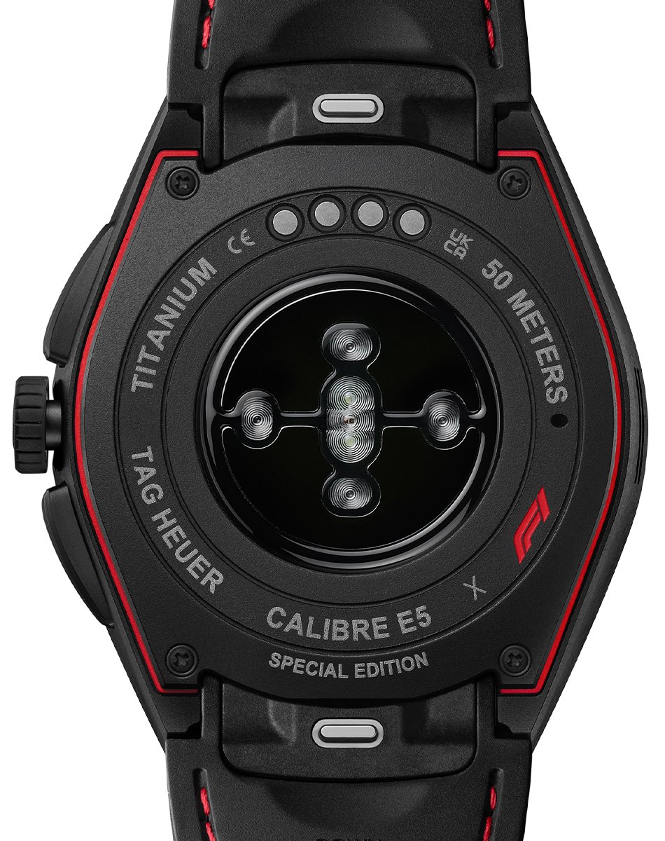 TAG Heuer – Connected Calibre E5 45 mm X Formula 1, Smartwatch im Rennsport-Stil