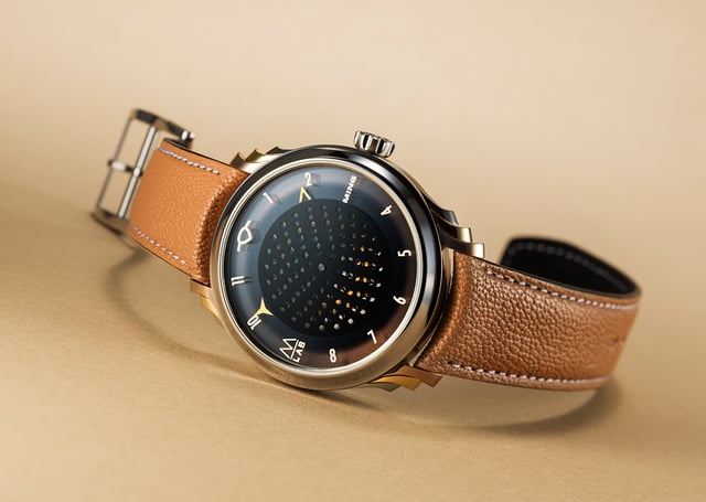 Dynamische Guilloche: Die neue Kooperation von Ming und Massena Lab