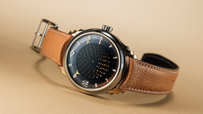 Dynamische Guilloche: Die neue Kooperation von Ming und Massena Lab