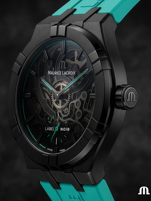 Maurice Lacroix X Label Noir: Aikon Automatic Label Noir, Seite