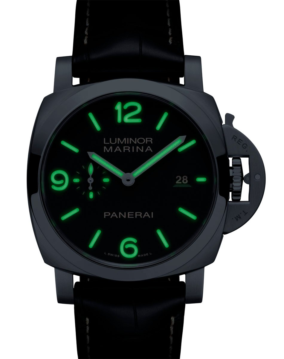 Panerai: Luminor Marina PAM03312 Nachleuchtschema