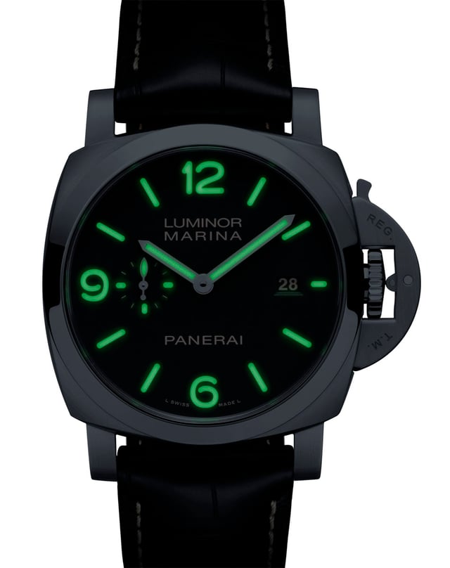 Panerai: Luminor Marina PAM03312 Nachleuchtschema
