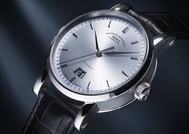 Mühle-Glashütte: Teutonia IV Großdatum Edition 1994 Aufmacher