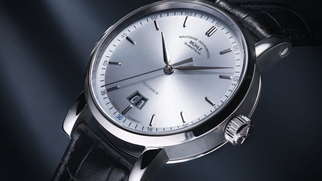 Mühle-Glashütte: Teutonia IV Großdatum Edition 1994 Aufmacher