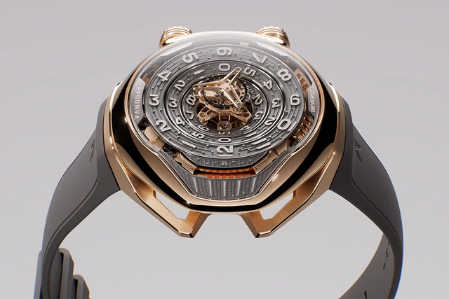 Vanguart-Black-Hole-Rose-Gold Zifferblatt