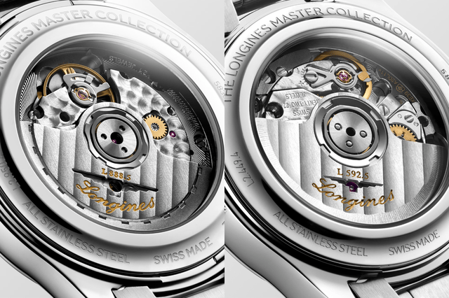 Das longines-Automatikkaliber L888.5 und das Kaliber L592.5