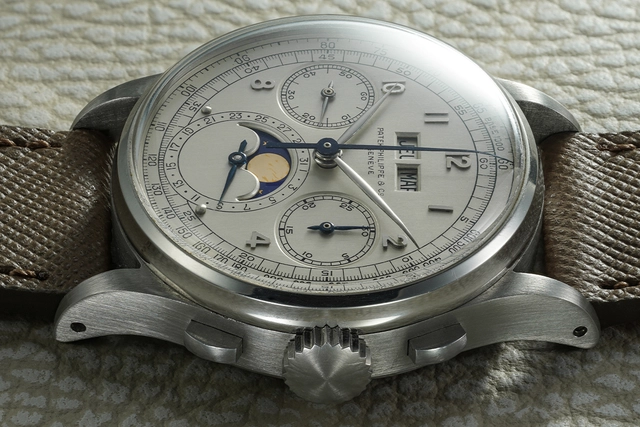 Patek Philippe Ref. 1518 in Edelstahl, Chronograph und Ewiger Kalender