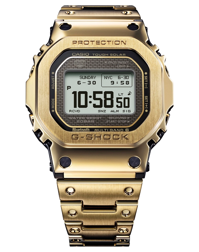 G-Shock – GMW-BZ5000D-Serie, robuste Digital-Uhr aus Metall