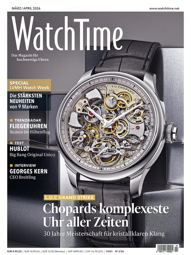 Die neue WatchTime Ausgabe März/April 2026 ist da!