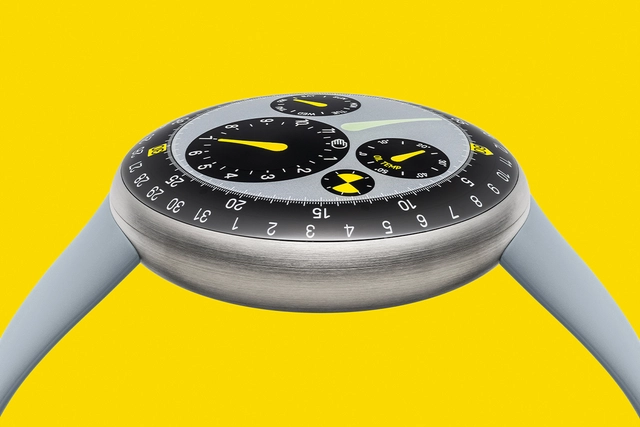 Ressence – Type 3 Marc Newson, ausgefallene Automatikuhr mit Scheibenanzeige und Kautschukband