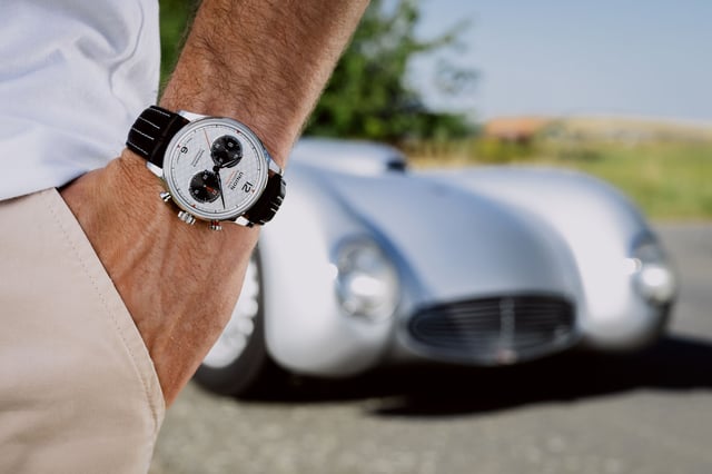 Union Glashütte Noramis Chronograph Sachsen Classic 2025 vor Großem Werkmeister