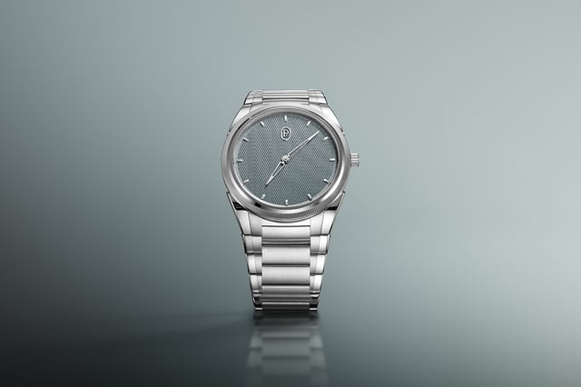 Parmigiani Fleurier Tonda PF Micro-Rotor Stainless Steel Agave Blue, Uhr in Edelstahl