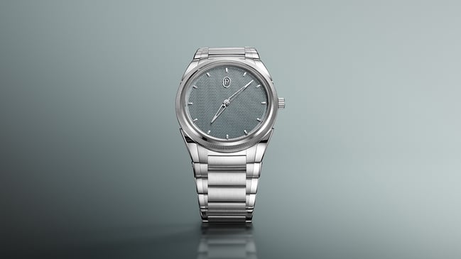 Parmigiani Fleurier Tonda PF Micro-Rotor Stainless Steel Agave Blue, Uhr in Edelstahl