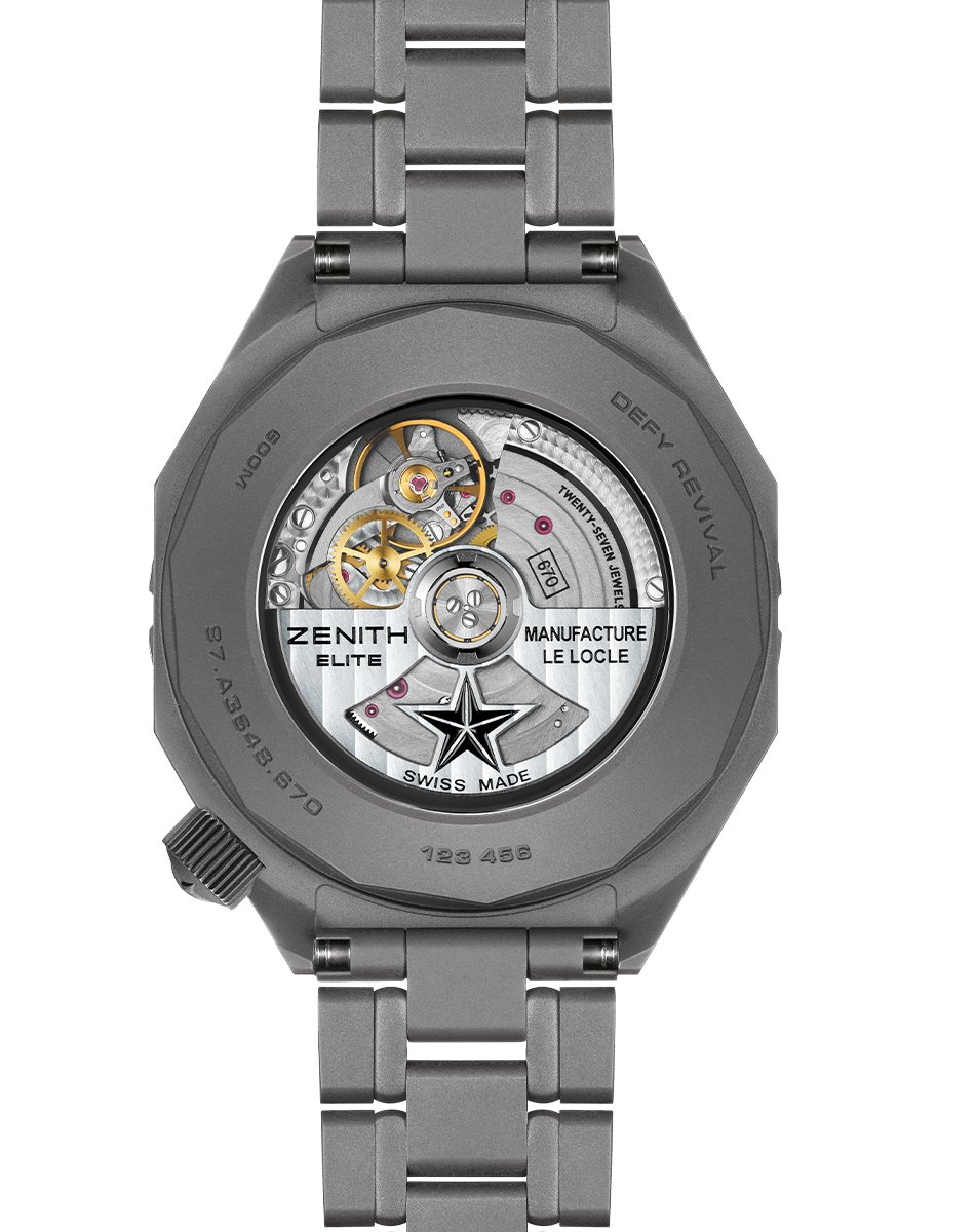 Zenith – Defy Revival Diver