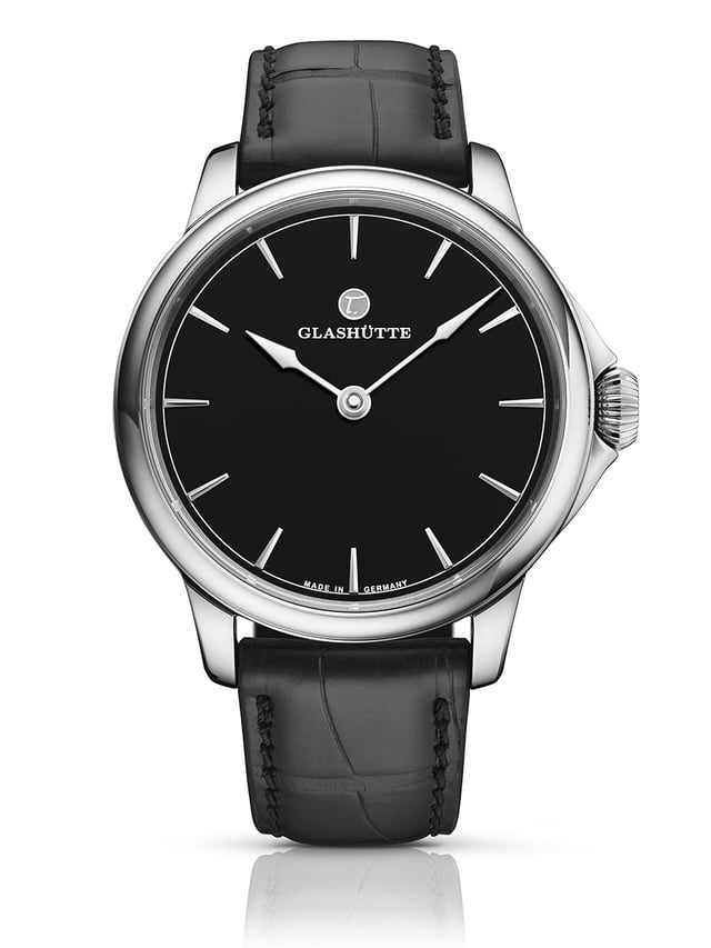 Tutima Glashütte Patria, Ref. 6612-21, Frontansicht Uhr