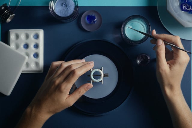 Tiffany Enamel Watch Craftmanship