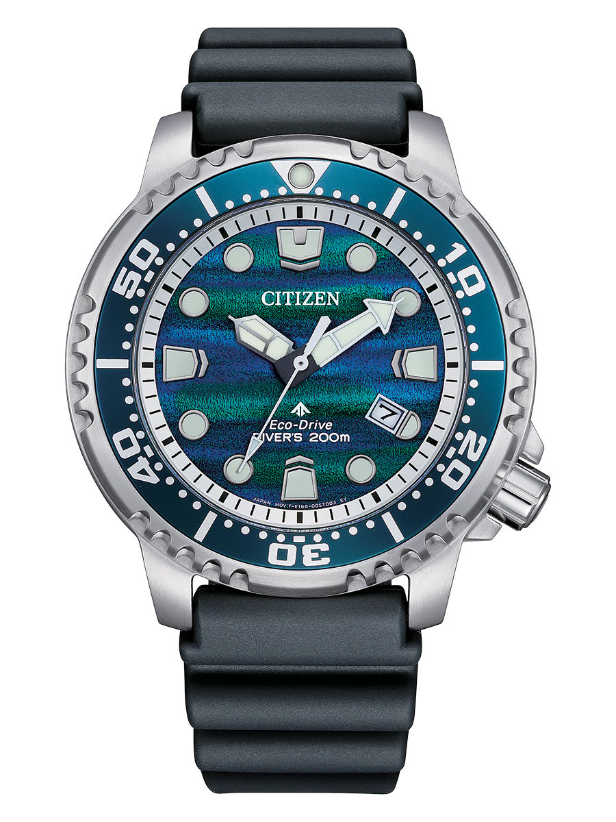 Citizen Promaster Blue Ocean BN0167-09W: Frontansicht Uhr