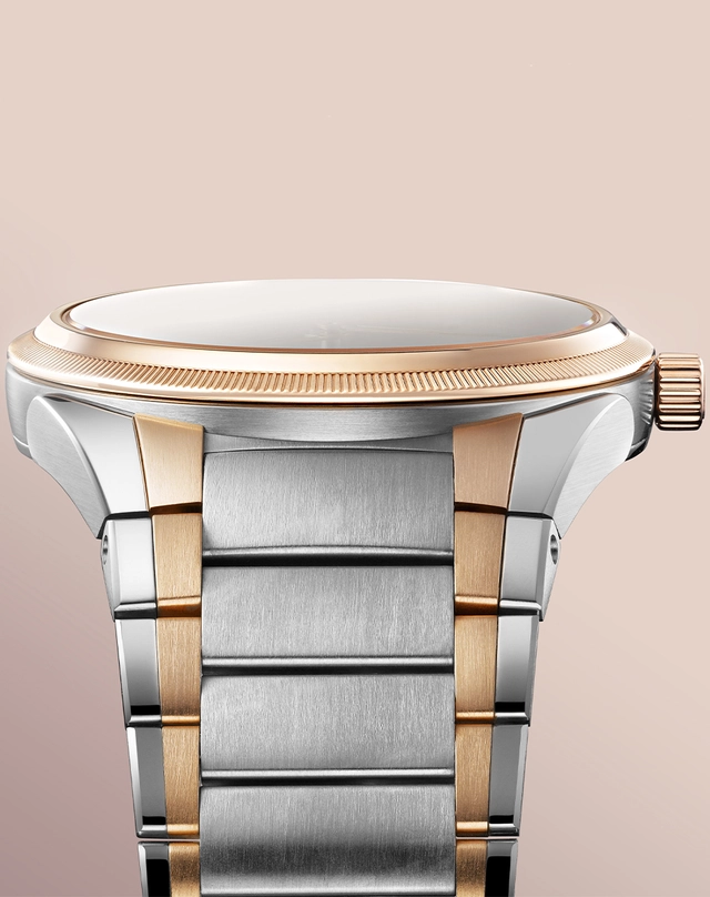 Parmigiani Fleurier – Tonda PF Automatic 36 mm „Deep Ruby“ Bicolor, Luxusuhr mit rotem Zifferblatt