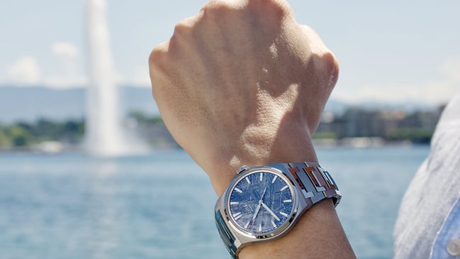 Czapek Antarctique Frozen Meteor 40.5mm: Uhr am Handgelenk