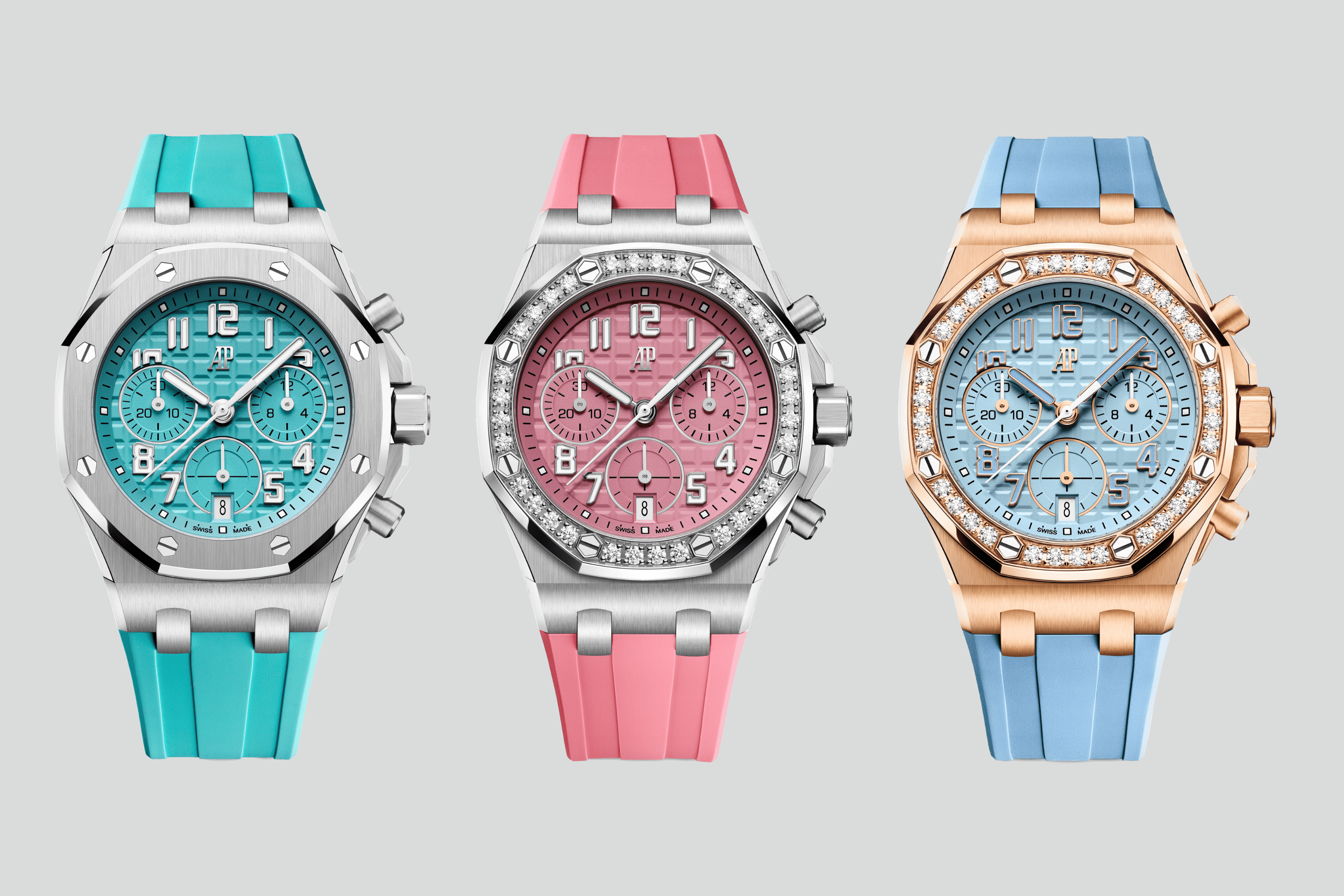Die drei versionen der Audemars Piguet Royal Oak Offshore beast in 37mm