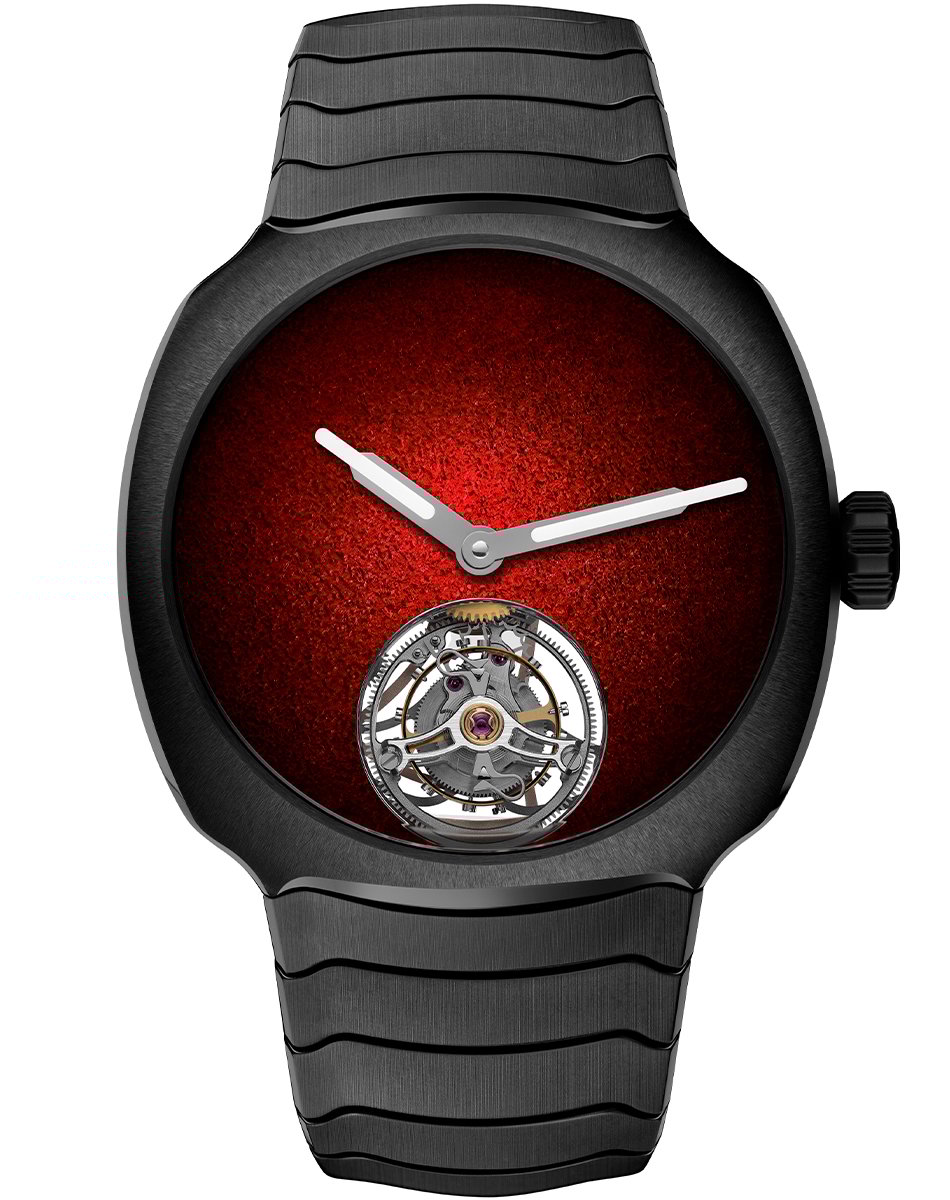 H. Moser & Cie. – Streamliner Tourbillon Concept Ceramic, Automatikuhr aus Keramik mit Tourbillon