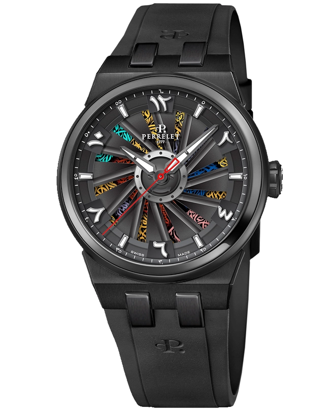 Perrelet X Diaa Allam – Turbine Limited Edition, außergewöhnliche Automatikuhr mit beweglichem Zifferblatt