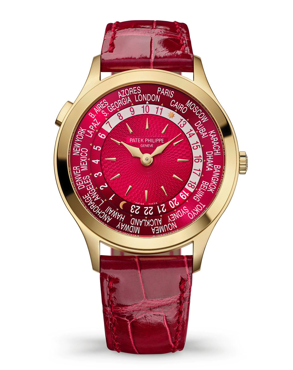 Patek Philippe: Weltzeituhr Ref. 7129J-001 in Rot
