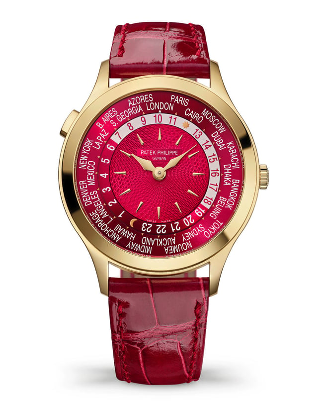Patek Philippe: Weltzeituhr Ref. 7129J-001 in Rot