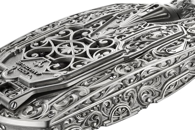 Urwerk UR-1001 Amadeus: Gehäusedetail