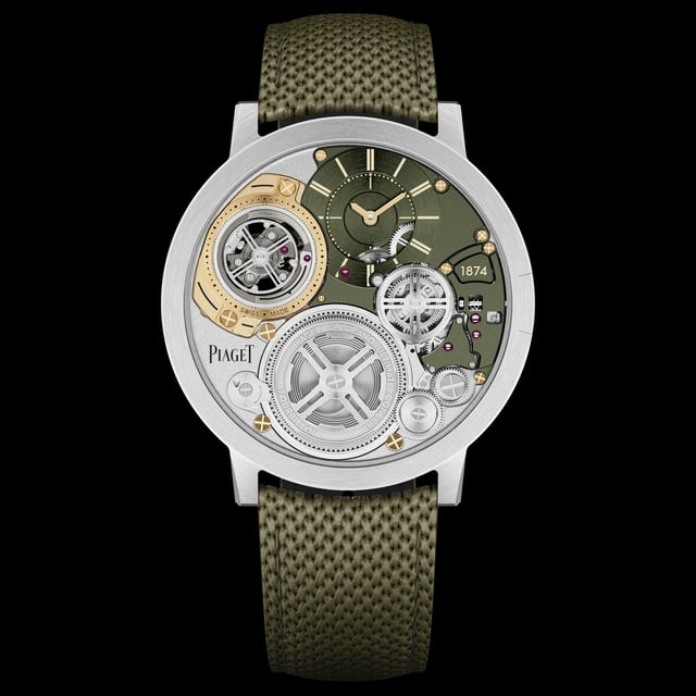 Piaget: Altiplano Ultimate Concept Tourbillon in Khakigrün