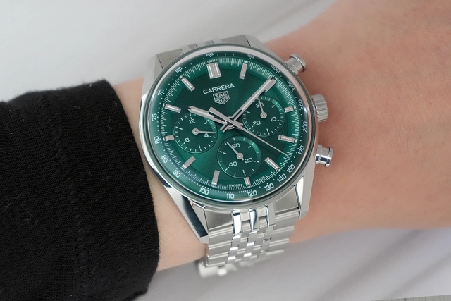 Tag Heuer Carrera Chronograph 41 Green