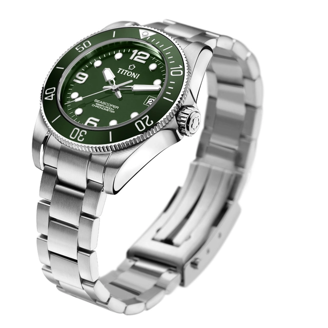 Titoni: Seascoper 600 grün